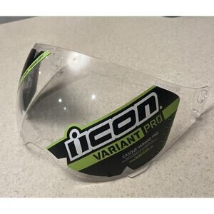 Icon Variant Pro Model IC-03 Clear, Distortion & Fog Free Visor Replacement